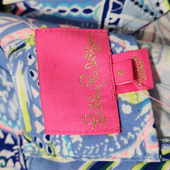 NWT Lilly Pulitzer Kerstin Stretch Shift Dress. Size 8 - Picture 11 of 14